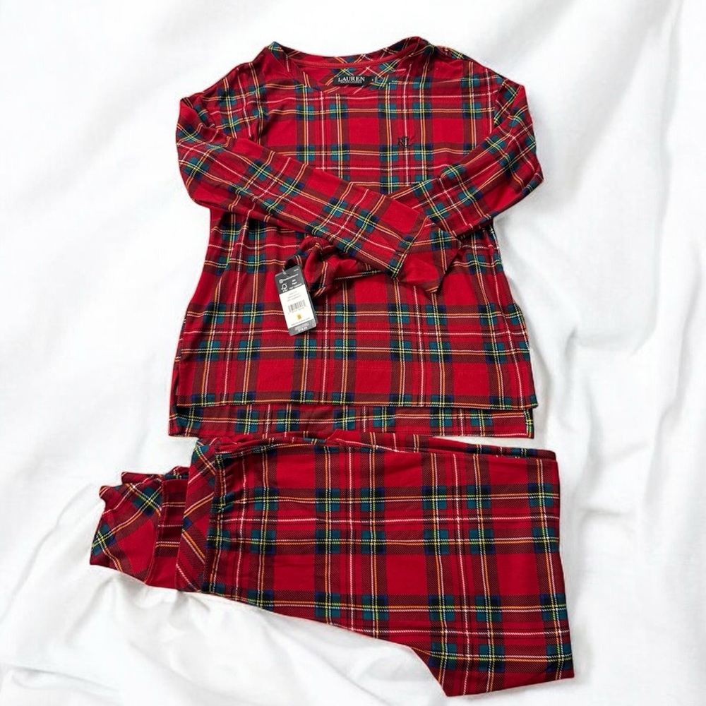 NEW RALPH LAUREN Size S Women's Jogger Pajama Pant Set